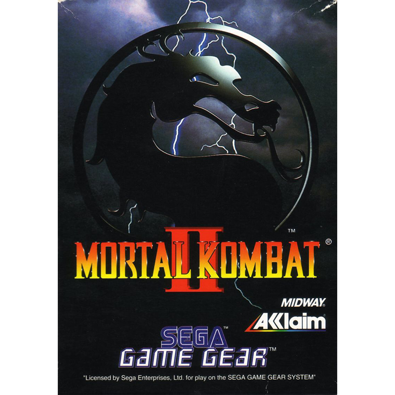 MORTAL KOMBAT II GG (S/CAIXA, S/MANUAIS)