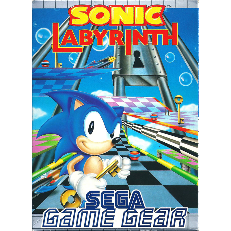 SONIC LABYRINTH GG (S/CAIXA, S/MANUAIS)