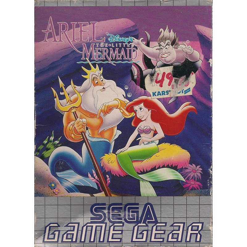 ARIEL: THE LITTLE MERMAID GG (S/CAIXA, S/MANUAIS)