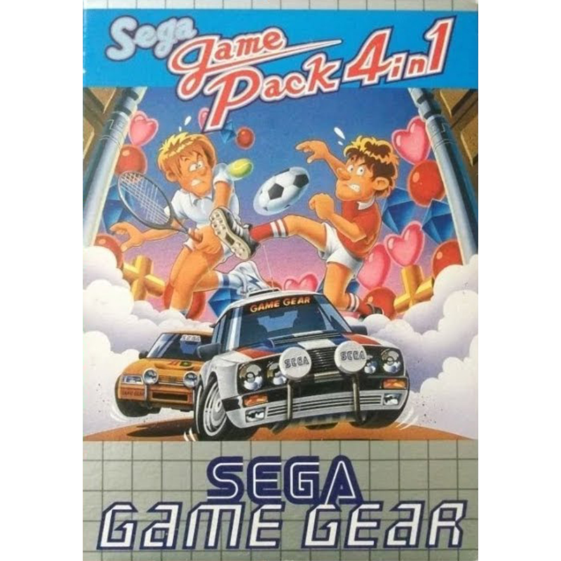 SEGA GAME PACK 4 IN 1 GG FRONT COVER 800X800