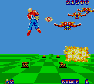 SPACE HARRIER GG (S/CAIXA, S/MANUAIS) - Image 4