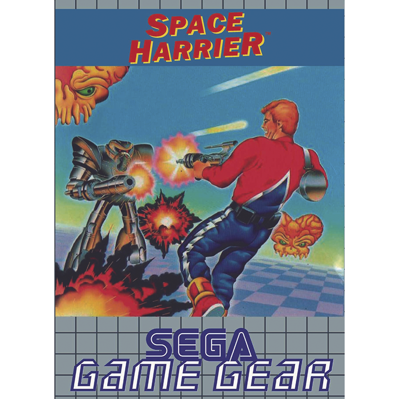 SPACE HARRIER GG FRONT COVER 800X800