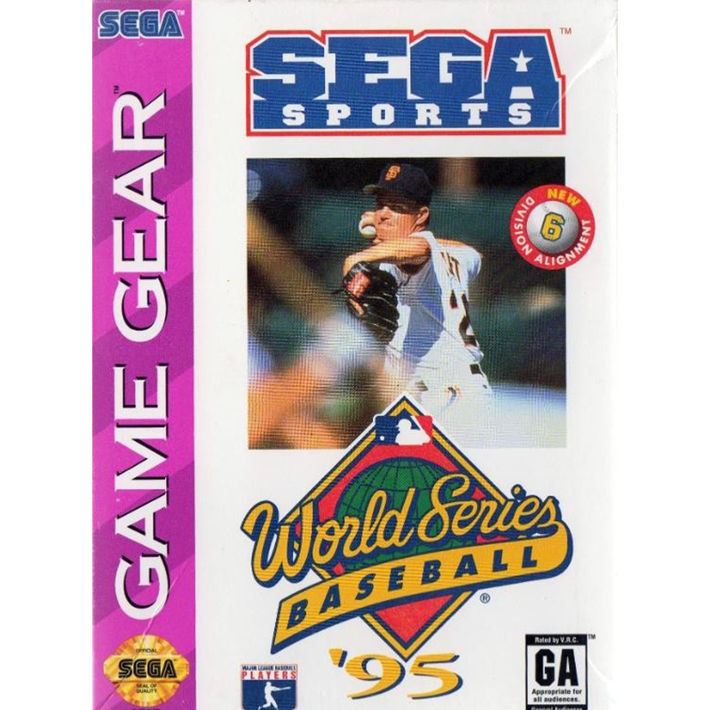 WORLD SERIES BASEBALL '95 GG (S/CAIXA, S/MANUAIS)