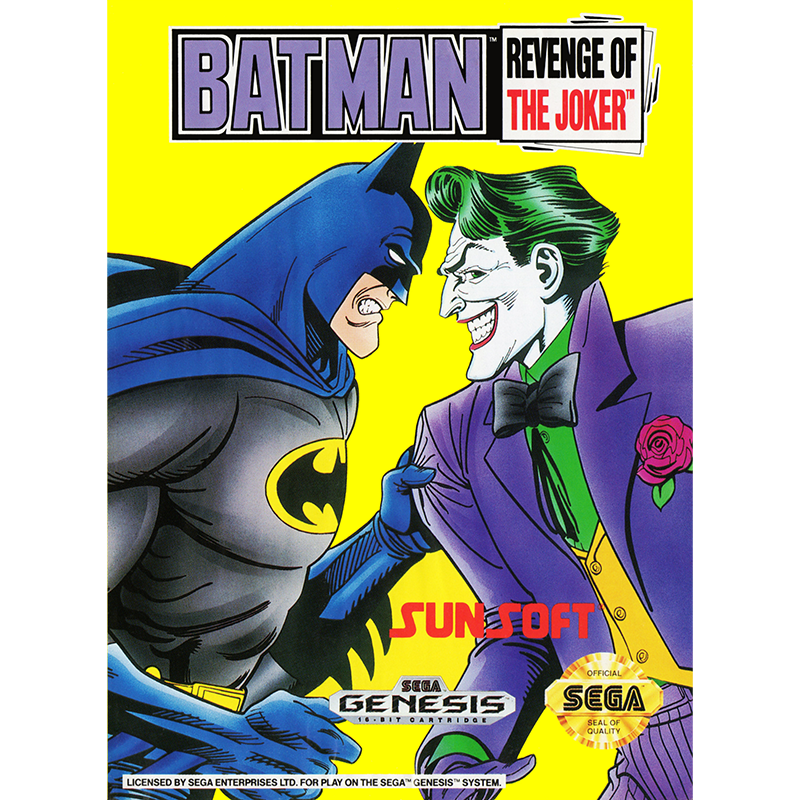 BATMAN REVENGE OF THE JOKER MD FRONT COVER 800X800
