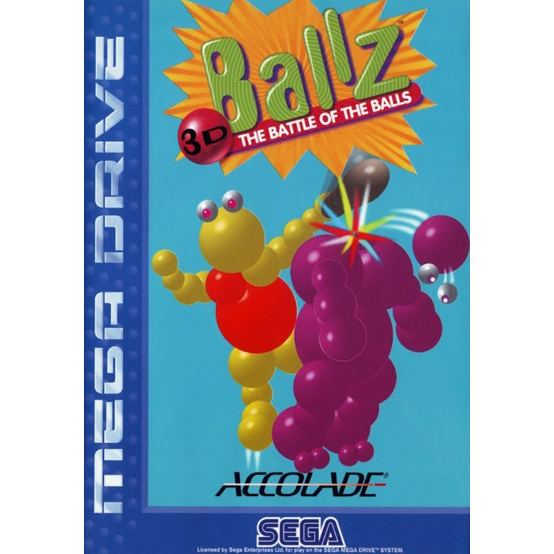 BALLZ 3D THE BATTLE OF THE BALLZ MD FRONT COVER 800X800