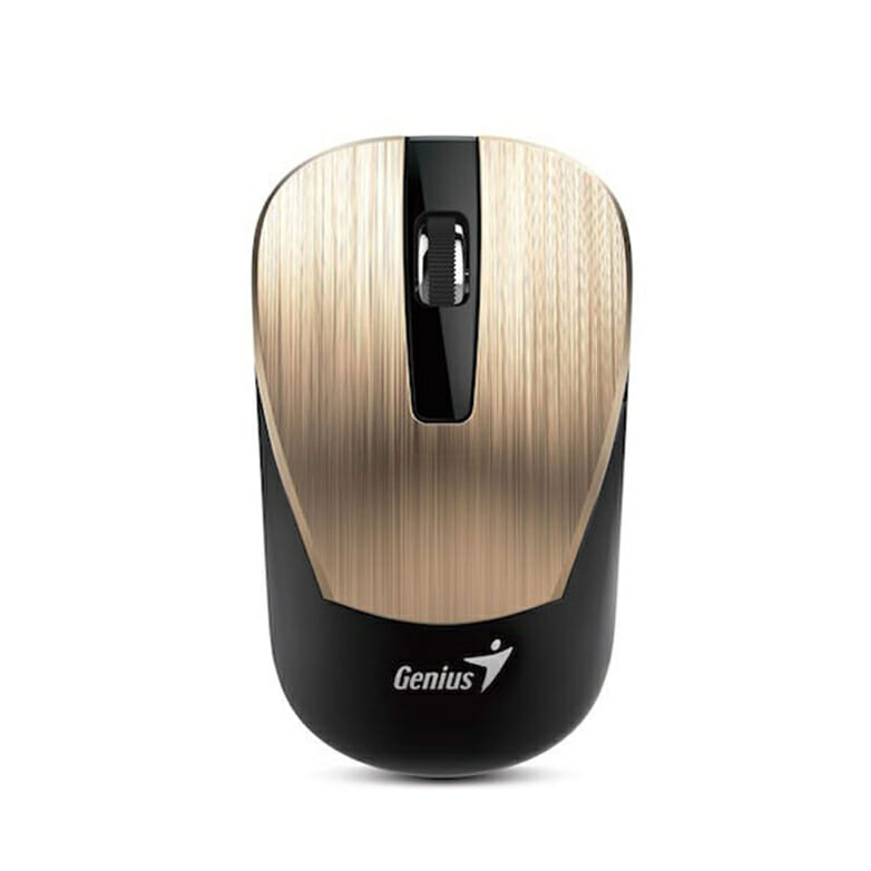 GENIUS RATO NX-7015 GOLD WIRELESS (DOURADO)