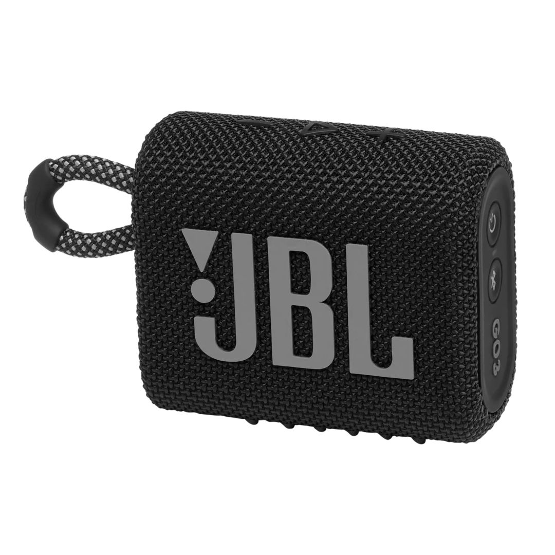 JBL COLUNA PORTÁTIL GO3 BLUETOOTH PRETO