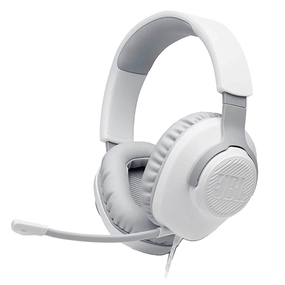 JBL HEADSET QUANTUM 100 BRANCO PNG