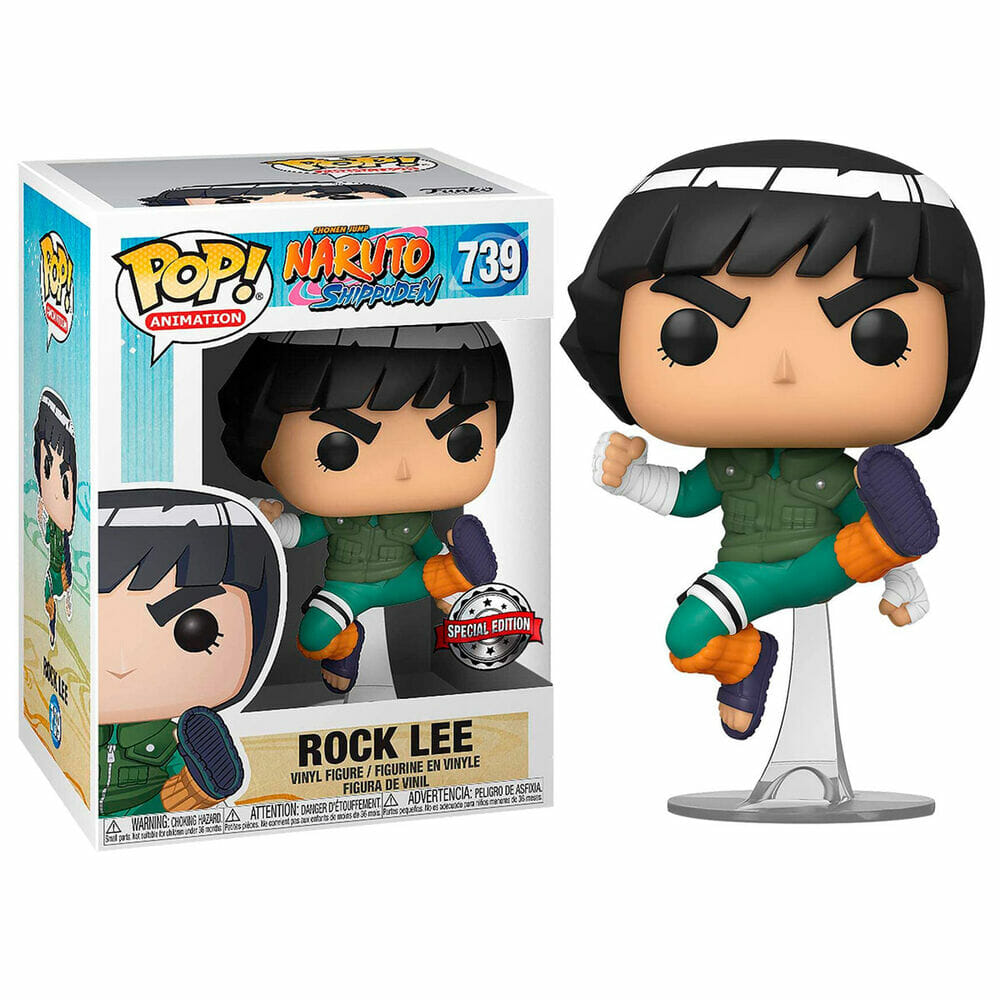 POP ANIMATION NARUTO SHIPPUDEN ROCK LEE No739 SPECIAL EDITION
