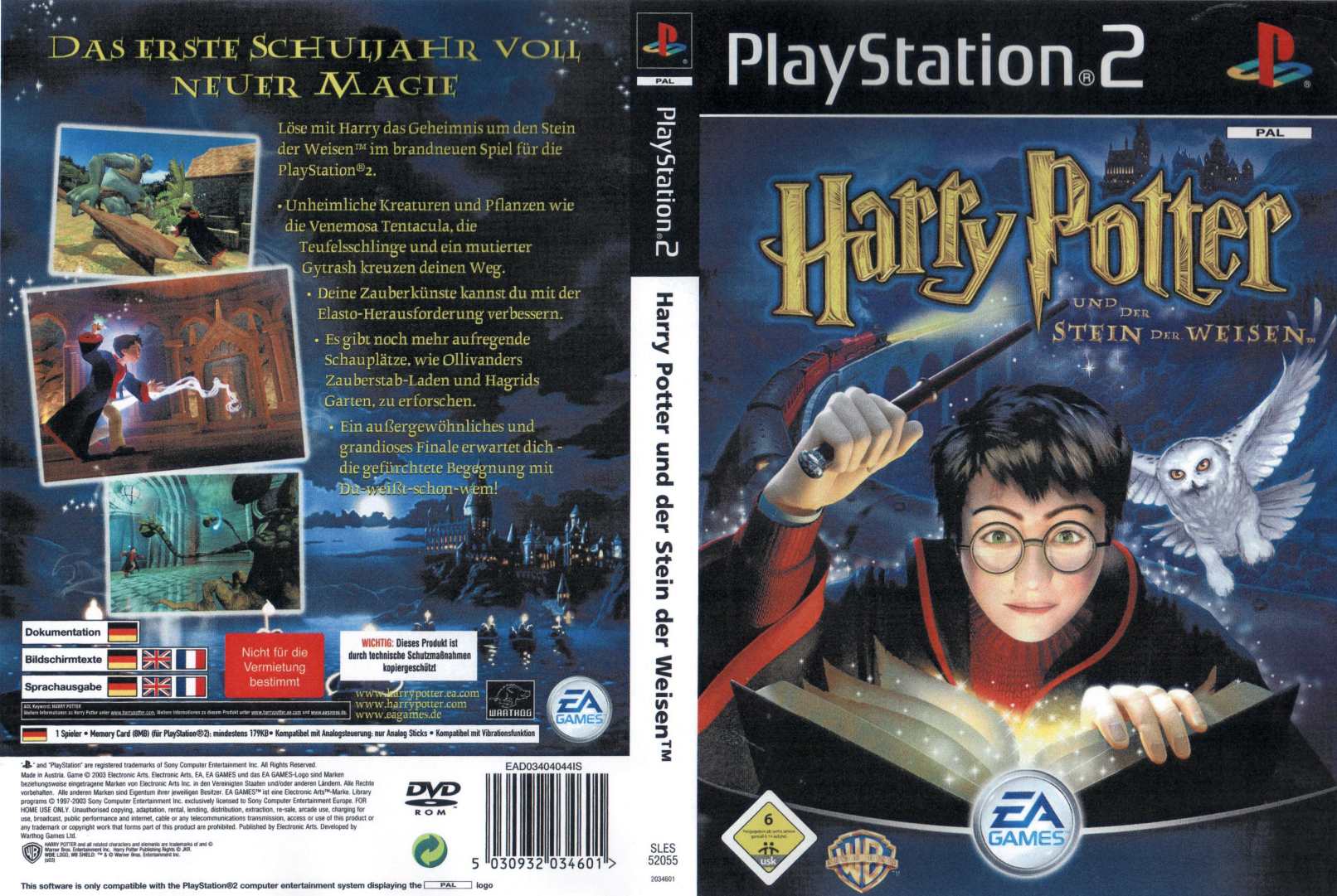HARRY POTTER E A PEDRA FILOSOFAL PS2 - Image 3