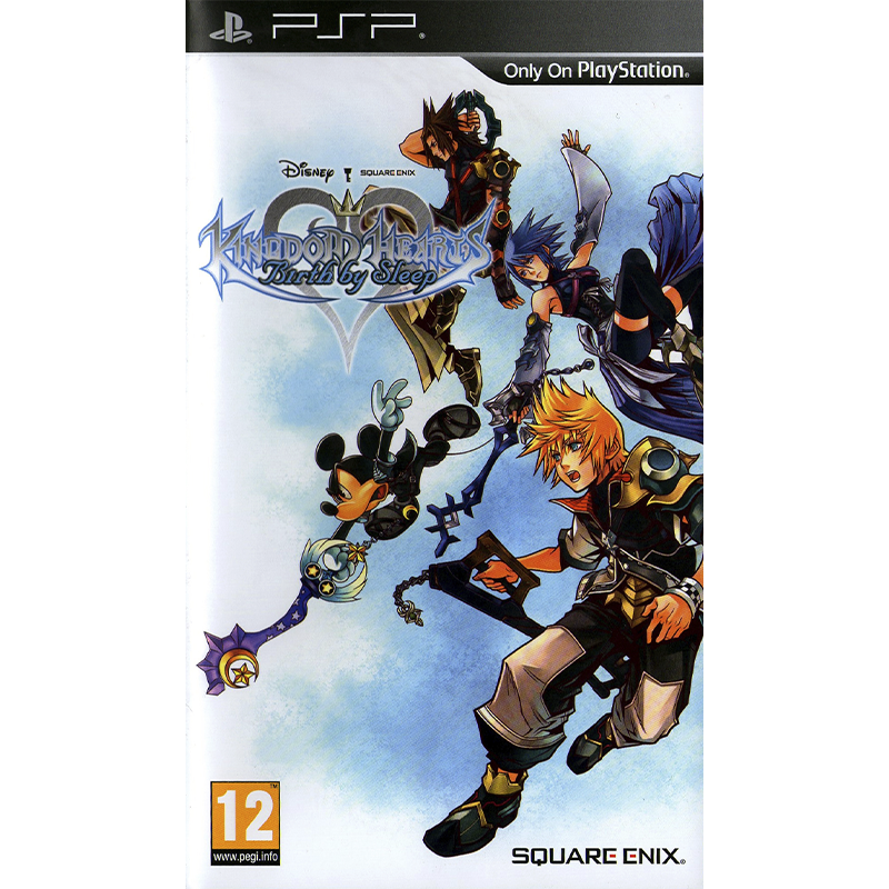 KINGDOM HEARTS BIRTH BY SLEEP PSP FRONT COVER 800X800