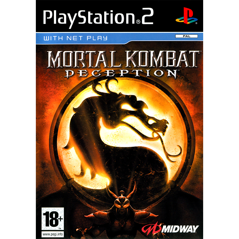 MORTAL KOMBAT DECEPTION PS2 FRONT COVER 800X800