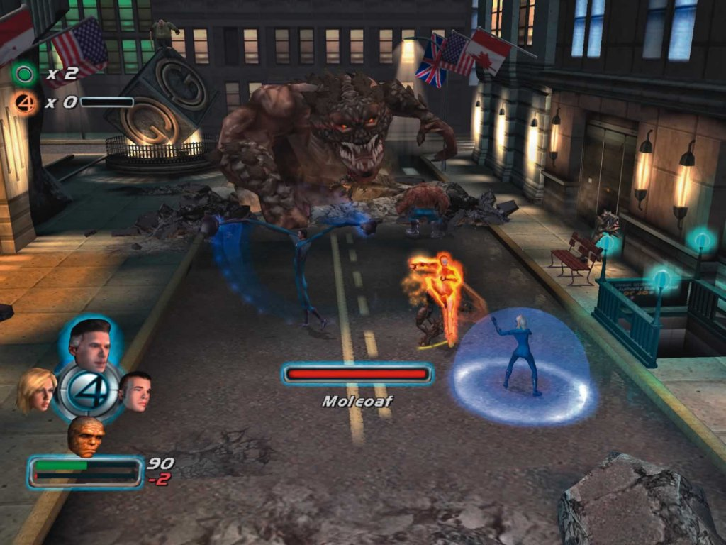 FANTASTIC FOUR PS2 (SEMI-NOVO) - Image 2