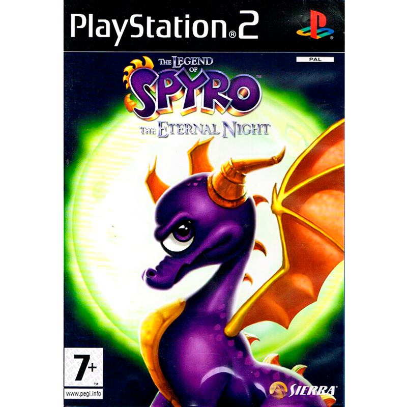 THE LEGEND OF SPYRO THE ETERNAL NIGHT PS2