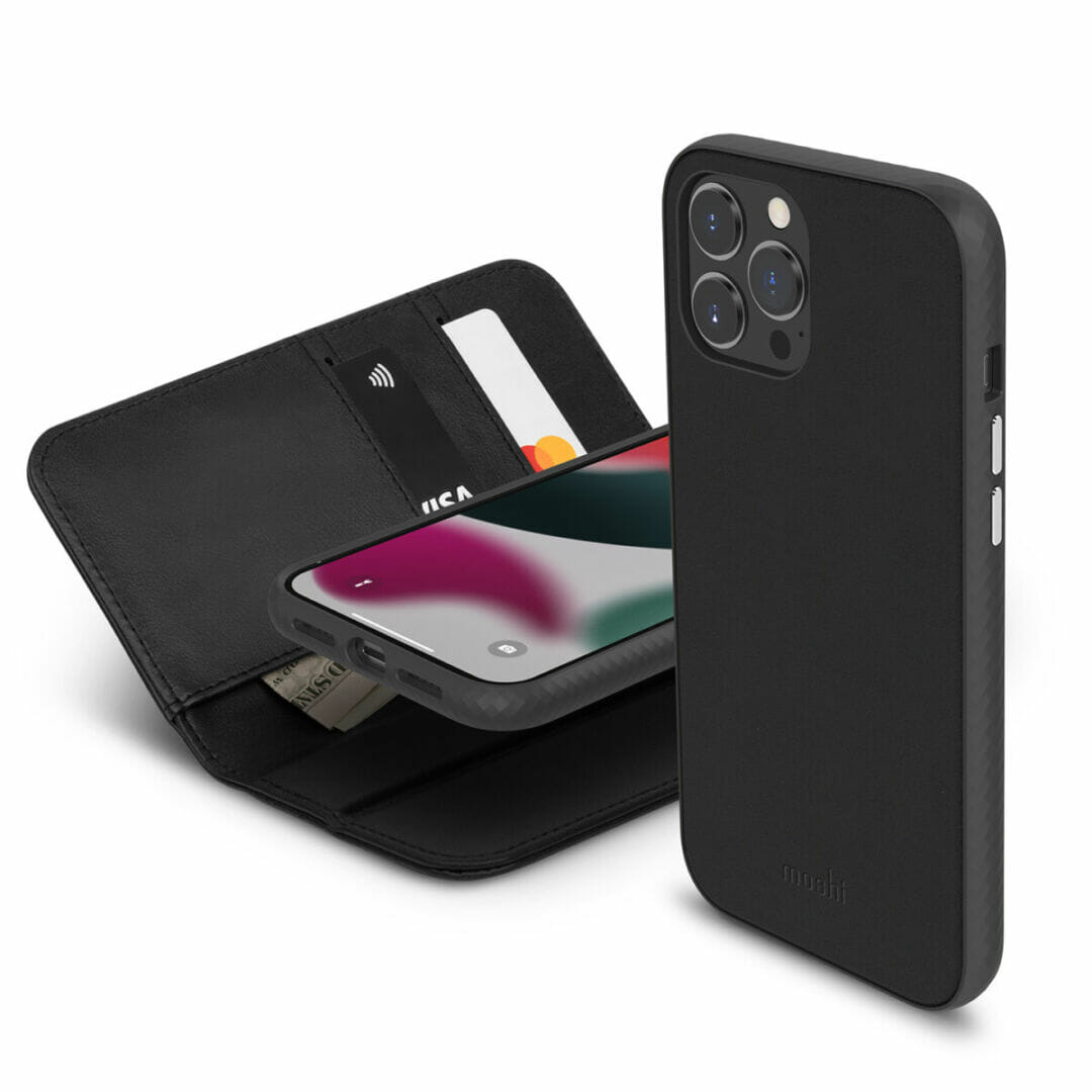 MOSHI OVERTURE IPHONE 13 PRO (JET BLACK)