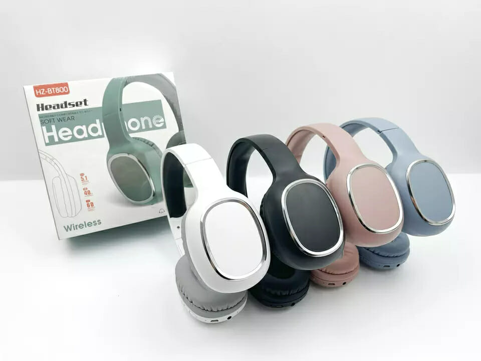 HEADSET WIRELESS HZ-BT800 BRANCO - Image 2