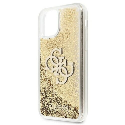 GUESS LIQUID GLITTER CASE GOLD GUHCP12LLG4GGO IPHONE 12 PRO MAX 1