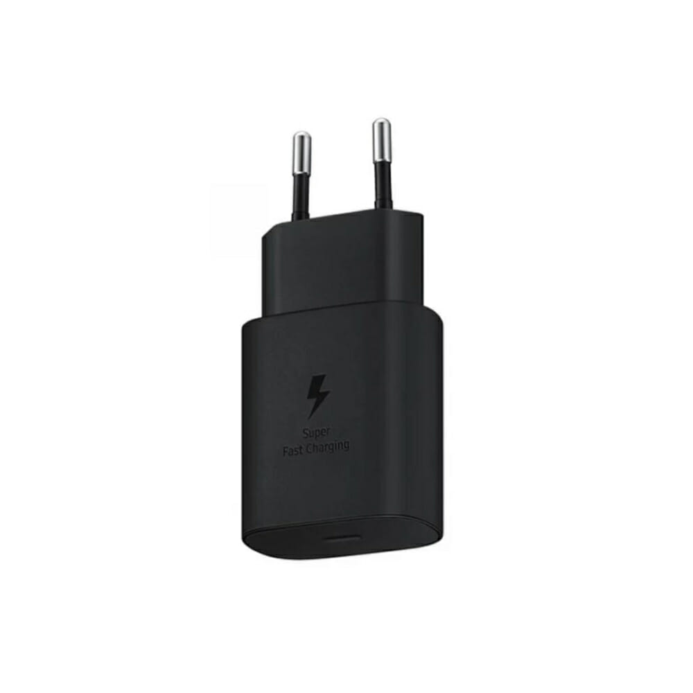 SAMSUNG CARREGADOR TYPE-C 25W PD (PRETO)