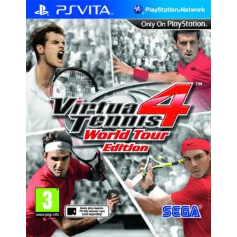 VIRTUA TENNIS 4 WORLD TOUR EDITION PSVITA (SEMI-NOVO)