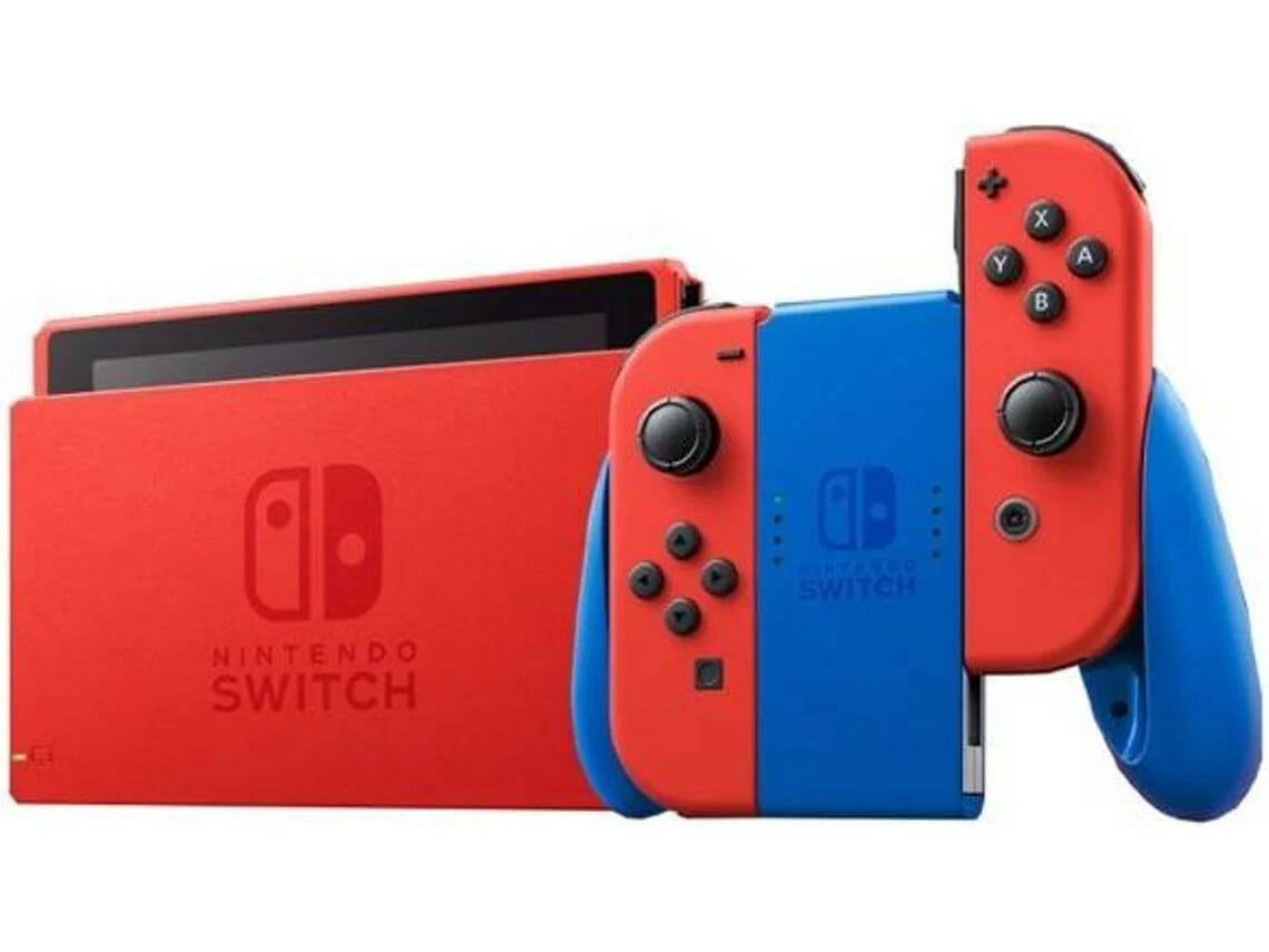 CONSOLA NINTENDO SWITCH MARIO EDITION (RED & BLUE) (NOVA) - Image 2