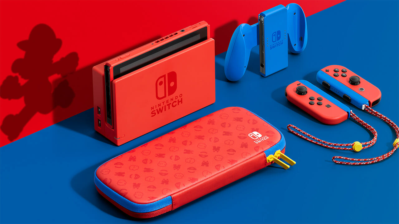 CONSOLA NINTENDO SWITCH MARIO EDITION (RED & BLUE) (NOVA) - Image 8