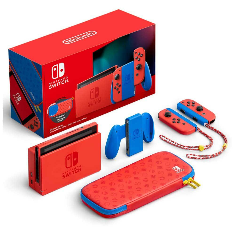 CONSOLA NINTENDO SWITCH MARIO EDITION (RED & BLUE) (NOVA) - Image 4