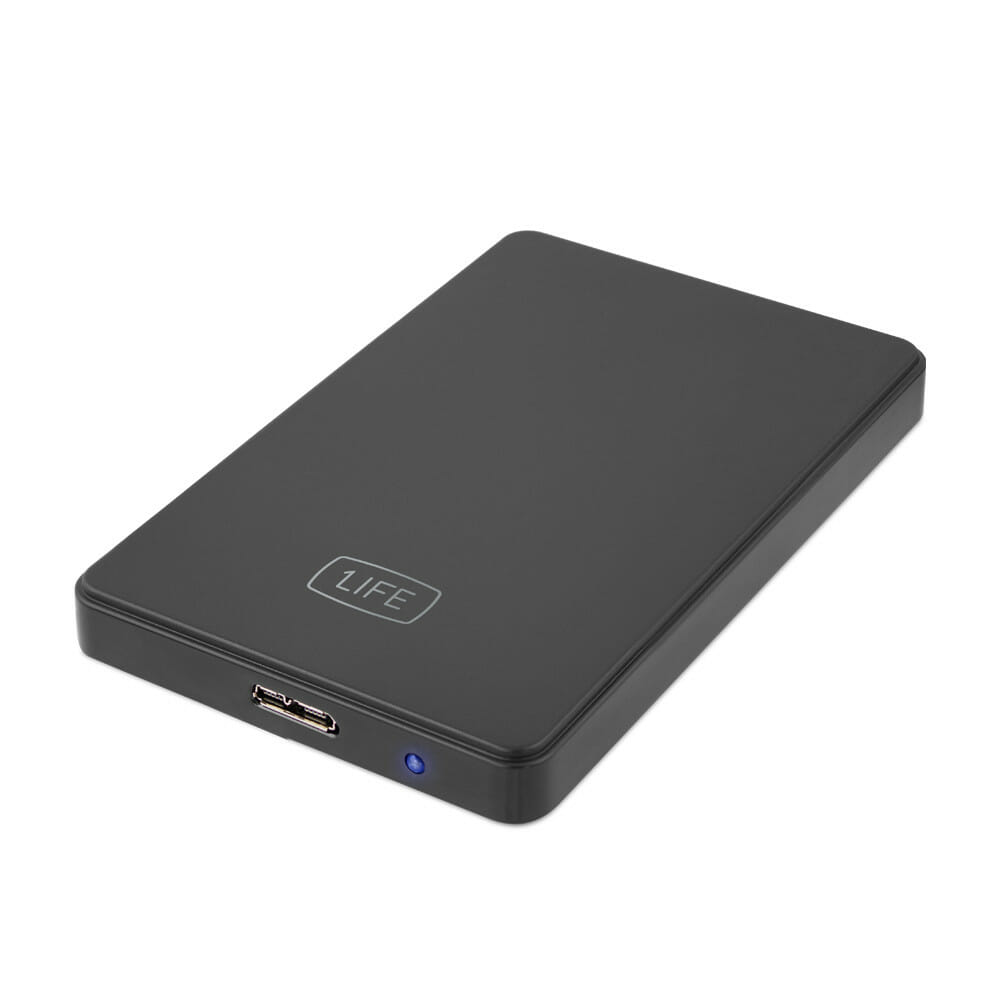 1LIFE HD: FLUX CAIXA PARA DISCO SATA 2.5" USB 3.0