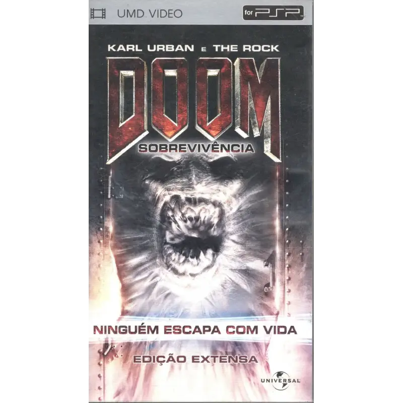 FILME DOOM SOBREVIVÊNCIA (PT) (VERSÃO ESTENDIDA) PSP (NOVO)