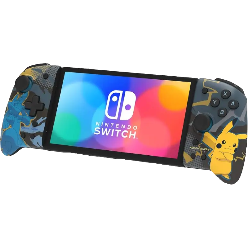 HORI LUCARIO AND PIKACHU SPLIT PAD PRO NSW (NOVO)