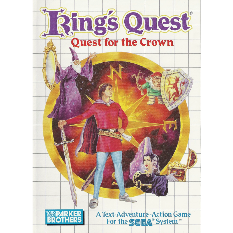 Kings Quest %E2%80%93 Quest for the Crown MS cover