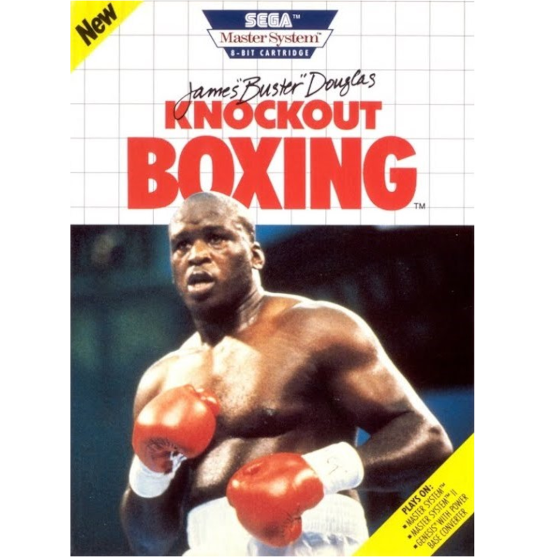 JAMES BUSTER DOUGLAS KNOCKOUT BOXING MS