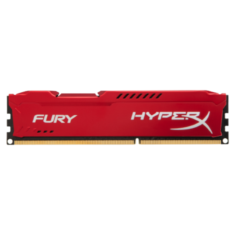 KINGSTON DDR3 8GB 1600MHZ CL10 FURY BEAST RED