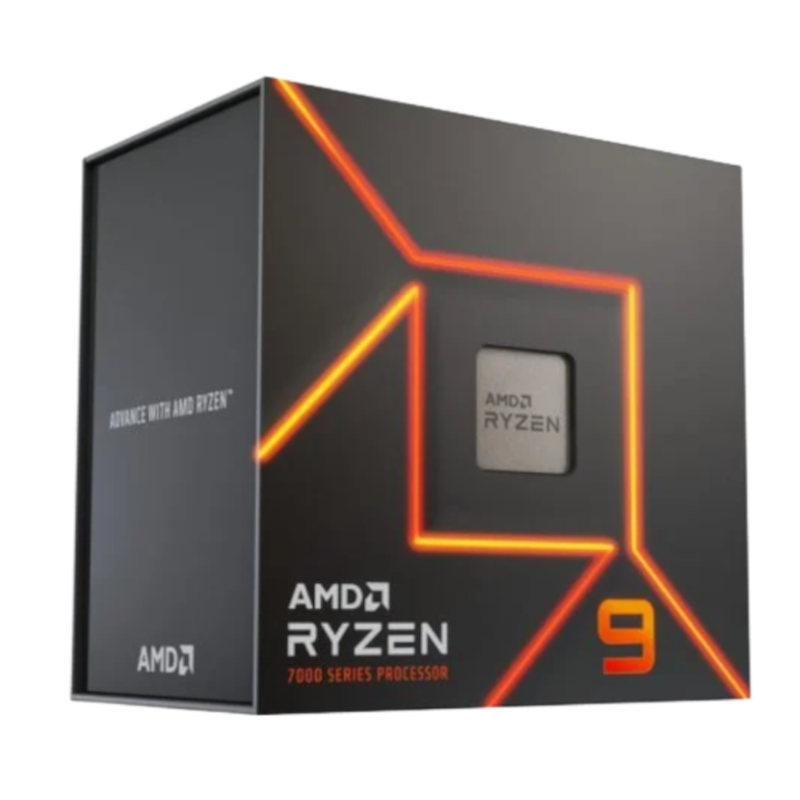 RYZEN 9 7900X 4.7/5.6GHZ 12 NÚCLEOS 76MB AM5 170W SEM COOLER
