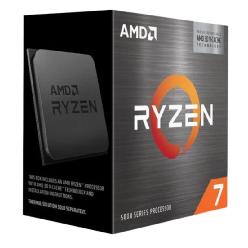 RYZEN 7 5800X3D 3.4/4.5GHZ 8 NÚCLEOS 100MB AM4 105W SEM COOLER OBRIGA A TER GRÁFICA DISCRETA