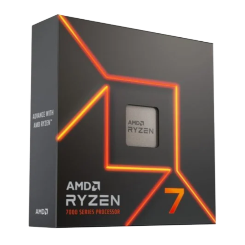 RYZEN 7 7700X 4.5/5.4GHZ 8 NÚCLEOS 40MB AM5 105W SEM COOLER