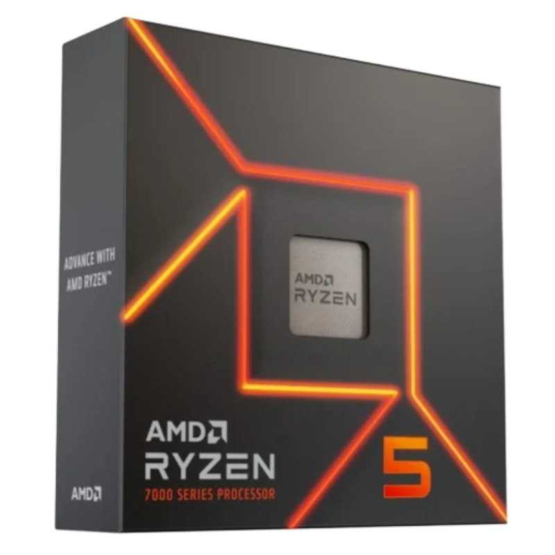 RYZEN 5 7600X 4.7GHZ/5.3GHZ 6 NÚCLEOS 38MB AM5 105W SEM COOLER