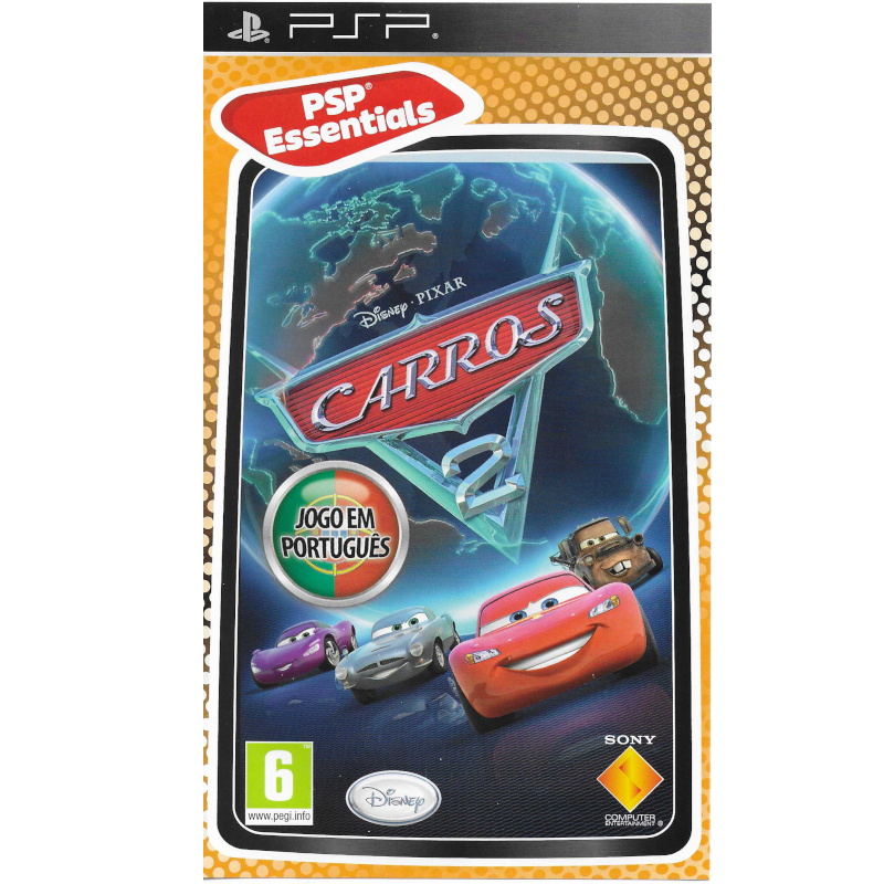DISNEY CARROS 2 (PSP ESSENTIALS) PSP (SEMI-NOVO)
