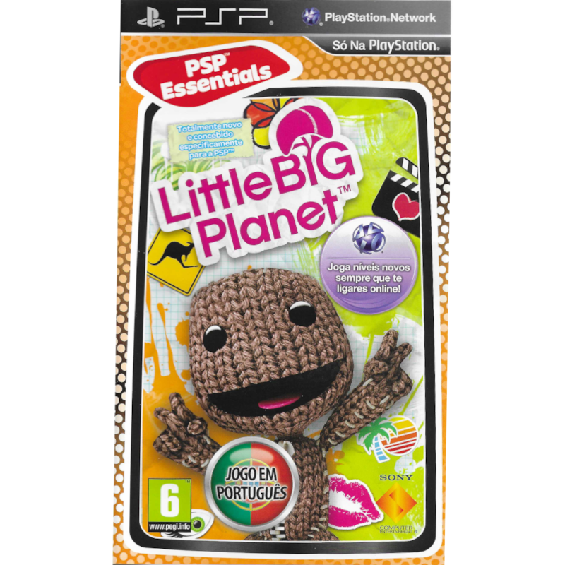 LITTLE BIG PLANET PT (PSP ESSENTIALS) PSP (SEMI-NOVO)