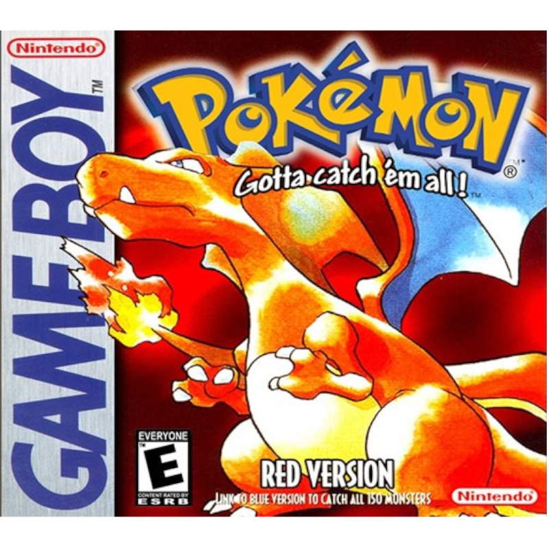 POKEMON RED GB SCAIXA SMANUAIS FC 1