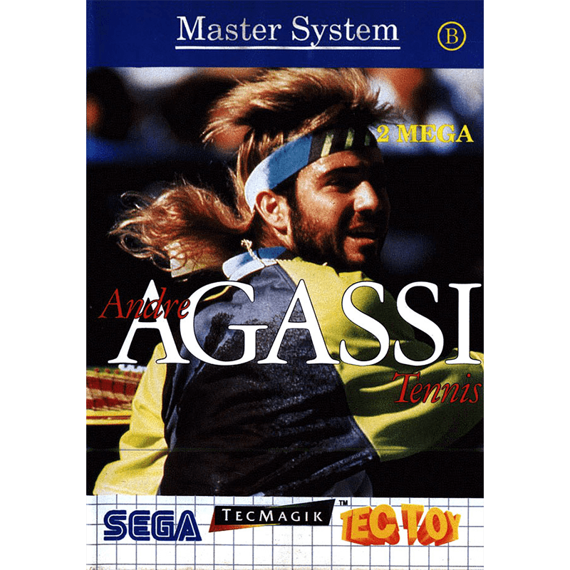Andre Agassi Tennis MS cover