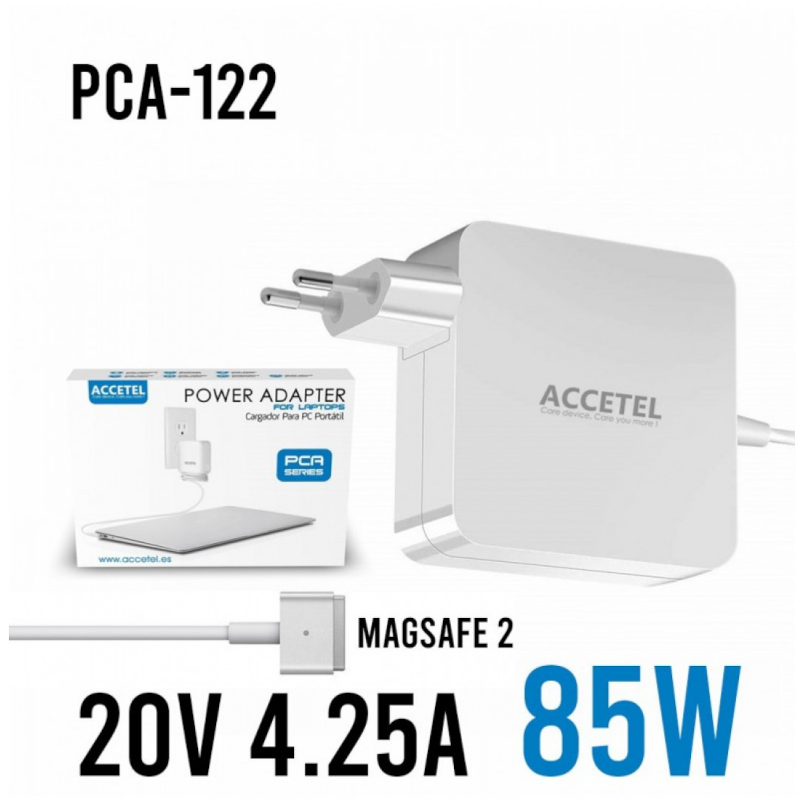 ACCETEL CARREGADOR PARA MACBOOK 20V PCA SERIES