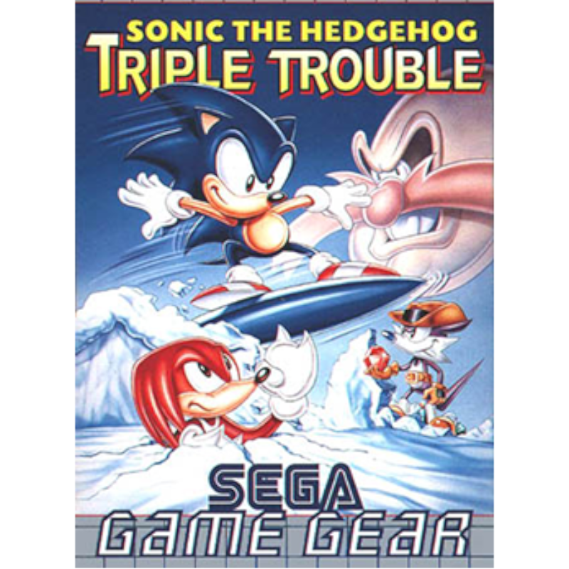 SONIC THE HEDGEHOG TRIPLE TROUBLE FC