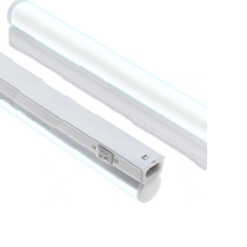 LAMPÂDA LED T5 4W C/ INTERRUPTOR 35CM LUZ BRANCA FRIA (6500K)