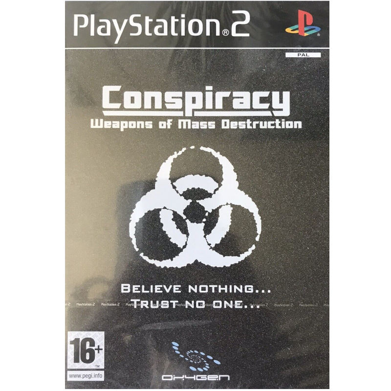CONSPIRACY WEAPONS OF MASS DESTRUCTION PS2