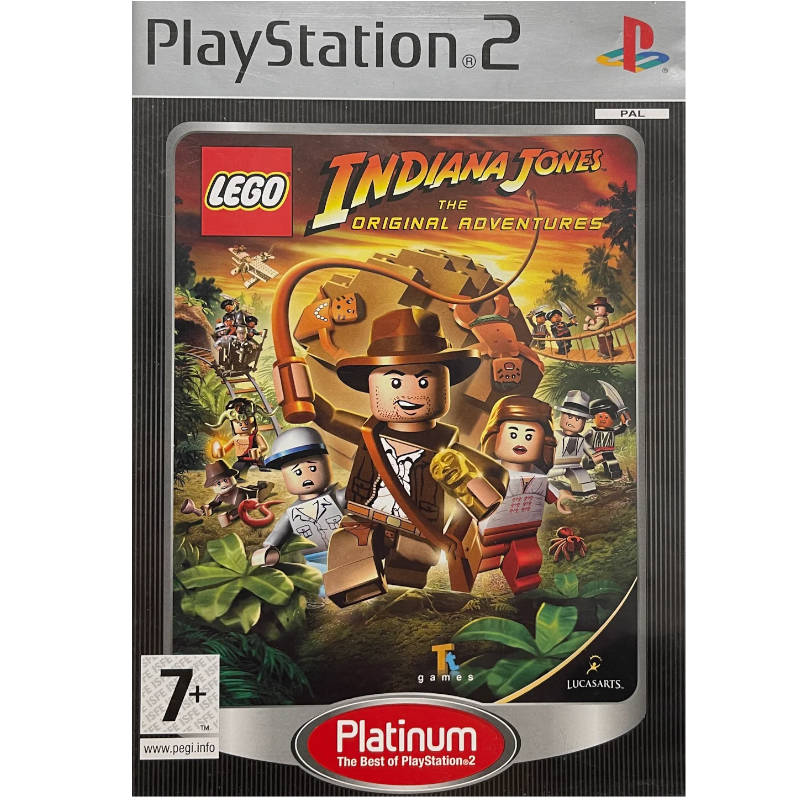 LEGO INDIANA JONES  THE ORIGINAL ADVENTURES (PLATINUM) PS2