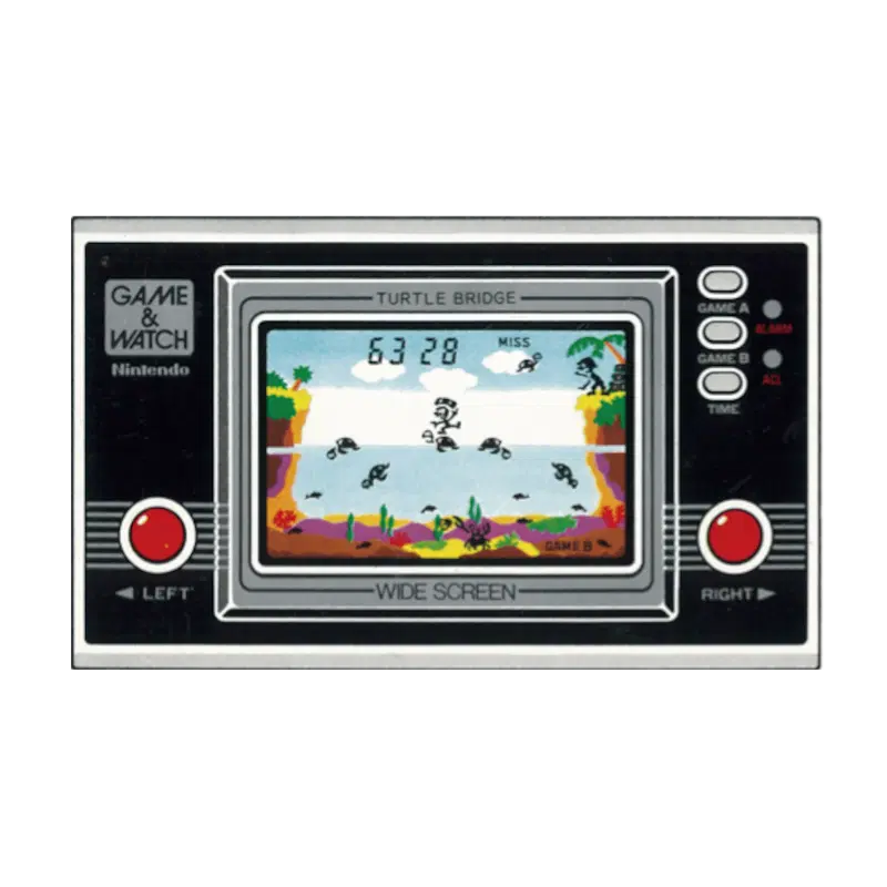 GAME & WATCH TURTLE BRIDGE