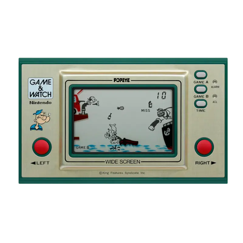 GAME WATCH POPEYE FC