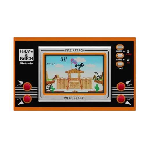 GAME & WATCH FIRE ATTACK