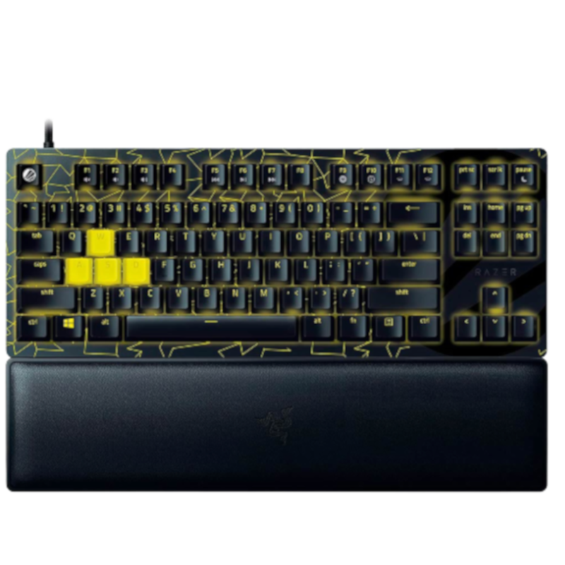 RAZER TECLADO HUNTSMAN V2 TENKEYLESS (INTERRUPTOR VERMELHO) ESL ED (LAYOUT US)