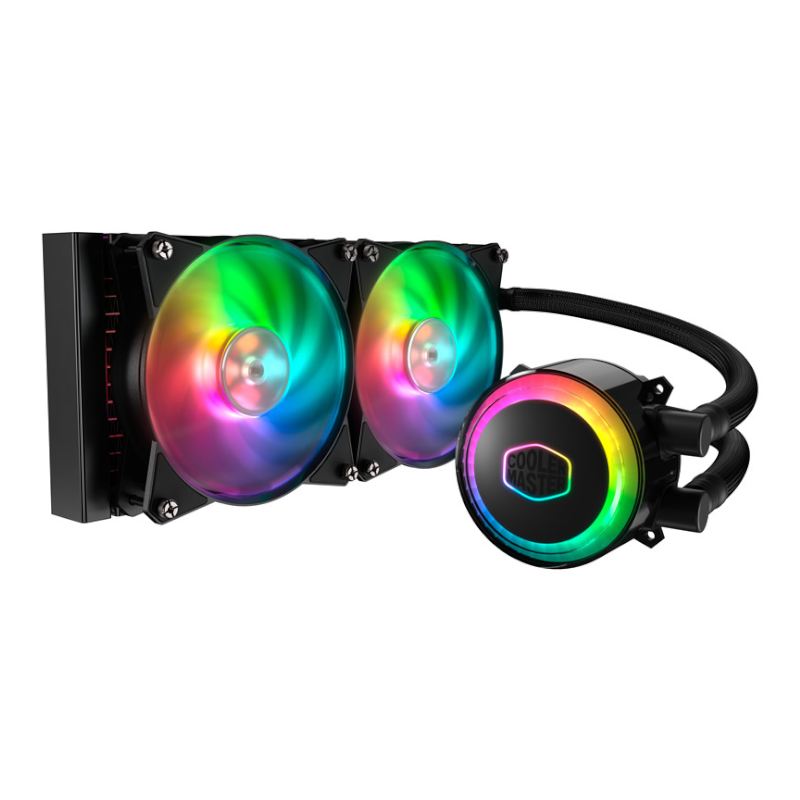 COOLER MASTER VENTOÍNHA PROCESSADOR MASTERLIQUID ML240R RGB 240MM